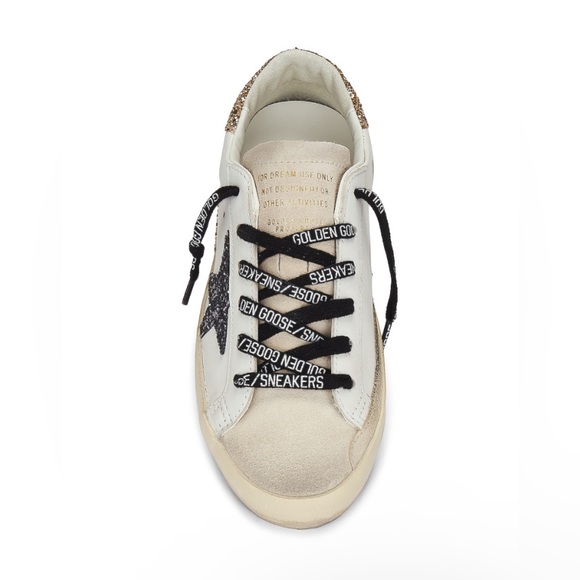 Golden Goose Superstar sneaker white, Seed Pearl, Gold, Black NIB Auth - Picture 8 of 11